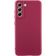 Чехол Silicone Cover Lakshmi Full Camera (A) для Samsung Galaxy S23+ Бордовый / Marsala - фото
