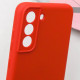Чехол Silicone Cover Lakshmi Full Camera (A) для Samsung Galaxy S23+ Красный / Red - фото