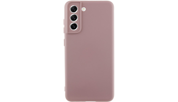 Чехол Silicone Cover Lakshmi Full Camera (A) для Samsung Galaxy S23+ Розовый / Pink Sand - фото