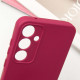 Чехол Silicone Cover Lakshmi Full Camera (A) для Samsung Galaxy A34 5G Бордовый / Marsala - фото