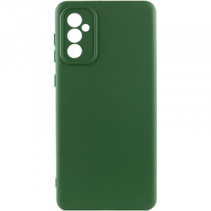 Чехол Silicone Cover Lakshmi Full Camera (A) для Samsung Galaxy A34 5G Зеленый / Dark green