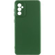 Чохол Silicone Cover Lakshmi Full Camera (A) для Samsung Galaxy A34 5G Зелений / Dark green - фото