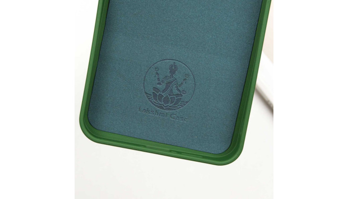 Чехол Silicone Cover Lakshmi Full Camera (A) для Samsung Galaxy A34 5G Зеленый / Dark green - фото