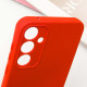 Чехол Silicone Cover Lakshmi Full Camera (A) для Samsung Galaxy A34 5G Красный / Red - фото