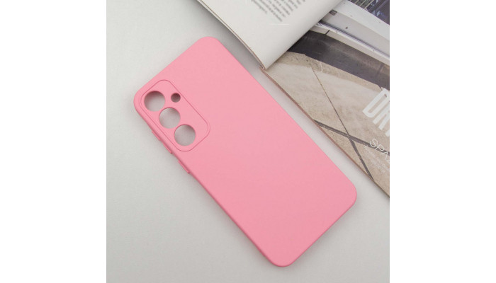 Чохол Silicone Cover Lakshmi Full Camera (A) для Samsung Galaxy A34 5G Рожевий / Pink - фото