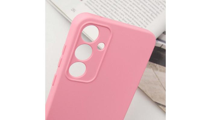 Чохол Silicone Cover Lakshmi Full Camera (A) для Samsung Galaxy A34 5G Рожевий / Pink - фото