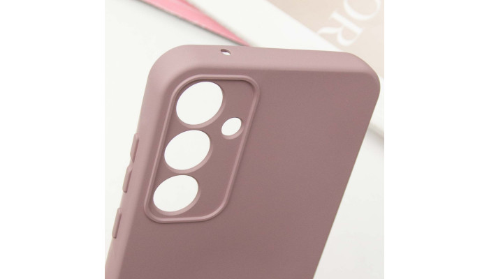 Чехол Silicone Cover Lakshmi Full Camera (A) для Samsung Galaxy A34 5G Розовый / Pink Sand - фото