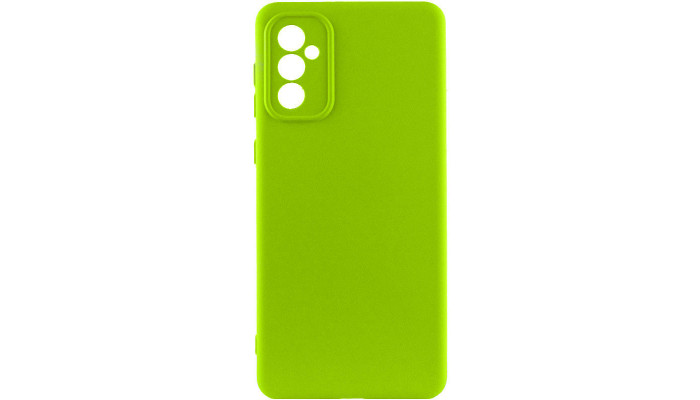 Чохол Silicone Cover Lakshmi Full Camera (A) для Samsung Galaxy A34 5G Салатовий / Neon Green - фото