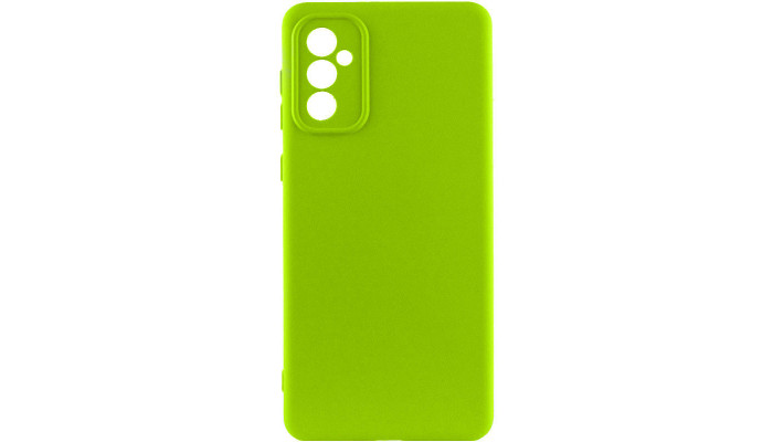 Чехол Silicone Cover Lakshmi Full Camera (A) для Samsung Galaxy A34 5G Салатовый / Neon Green - фото