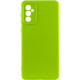 Чехол Silicone Cover Lakshmi Full Camera (A) для Samsung Galaxy A34 5G Салатовый / Neon Green - фото