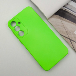 Чехол Silicone Cover Lakshmi Full Camera (A) для Samsung Galaxy A34 5G Салатовый / Neon Green