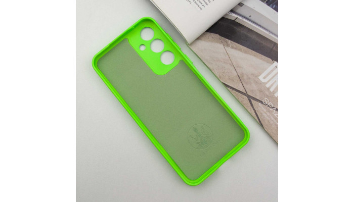 Чехол Silicone Cover Lakshmi Full Camera (A) для Samsung Galaxy A34 5G Салатовый / Neon Green - фото