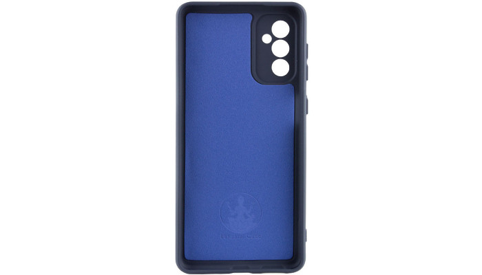 Чохол Silicone Cover Lakshmi Full Camera (A) для Samsung Galaxy A34 5G Синій / Midnight Blue - фото