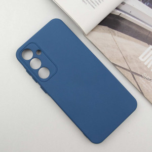 Чехол Silicone Cover Lakshmi Full Camera (A) для Samsung Galaxy A34 5G Синий / Navy Blue