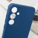 Чехол Silicone Cover Lakshmi Full Camera (A) для Samsung Galaxy A34 5G Синий / Navy Blue - фото