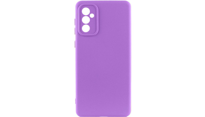 Чохол Silicone Cover Lakshmi Full Camera (A) для Samsung Galaxy A34 5G Фіолетовий / Purple - фото