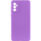 Чохол Silicone Cover Lakshmi Full Camera (A) для Samsung Galaxy A34 5G Фіолетовий / Purple - фото