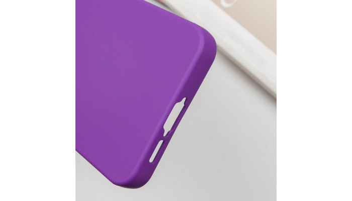 Чехол Silicone Cover Lakshmi Full Camera (A) для Samsung Galaxy A34 5G Фиолетовый / Purple - фото