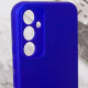Чехол Silicone Cover Lakshmi Full Camera (A) для Samsung Galaxy A34 5G Синий / Iris - фото