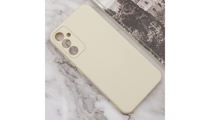 Чохол Silicone Cover Lakshmi Full Camera (A) для Samsung Galaxy A34 5G Песочный / Sand - фото