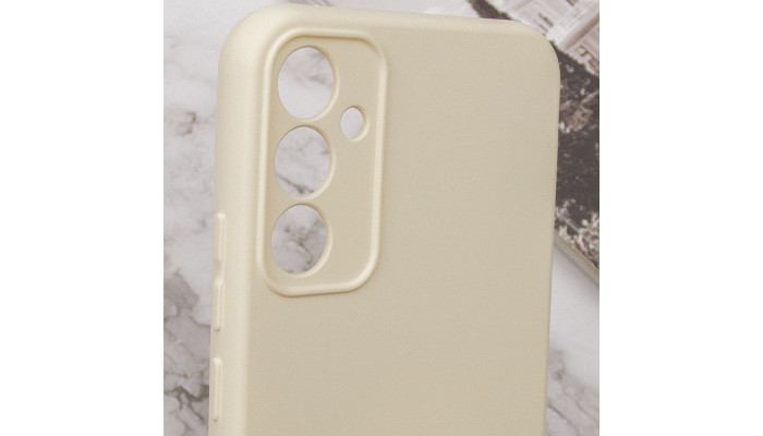 Чехол Silicone Cover Lakshmi Full Camera (A) для Samsung Galaxy A34 5G Песочный / Sand - фото