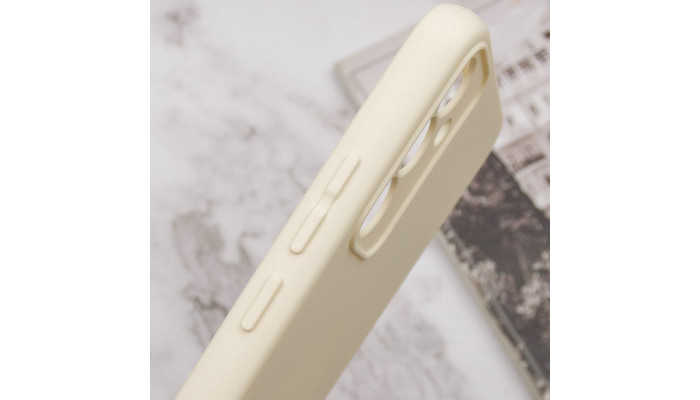 Чохол Silicone Cover Lakshmi Full Camera (A) для Samsung Galaxy A34 5G Песочный / Sand - фото