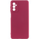 Чохол Silicone Cover Lakshmi Full Camera (A) для Samsung Galaxy A14 4G/5G Бордовий / Marsala - фото