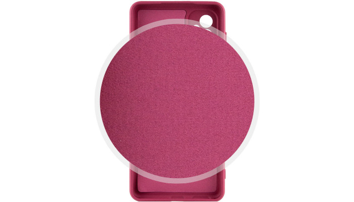 Чехол Silicone Cover Lakshmi Full Camera (A) для Samsung Galaxy A14 4G/5G Бордовый / Marsala - фото