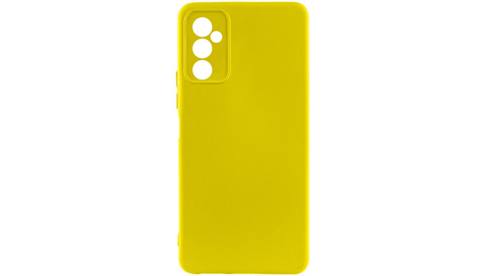 Чехол Silicone Cover Lakshmi Full Camera (A) для Samsung Galaxy A14 4G/5G Желтый / Flash - фото