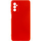 Чехол Silicone Cover Lakshmi Full Camera (A) для Samsung Galaxy A14 4G/5G Красный / Red - фото