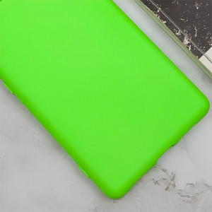 Чехол Silicone Cover Lakshmi Full Camera (A) для Samsung Galaxy A14 4G/5G Салатовый / Neon Green