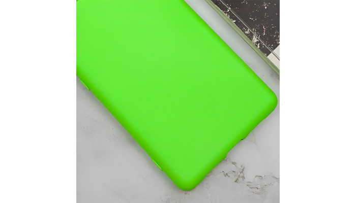 Чохол Silicone Cover Lakshmi Full Camera (A) для Samsung Galaxy A14 4G/5G Салатовий / Neon Green - фото