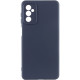 Чехол Silicone Cover Lakshmi Full Camera (A) для Samsung Galaxy A14 4G/5G Синий / Midnight Blue - фото