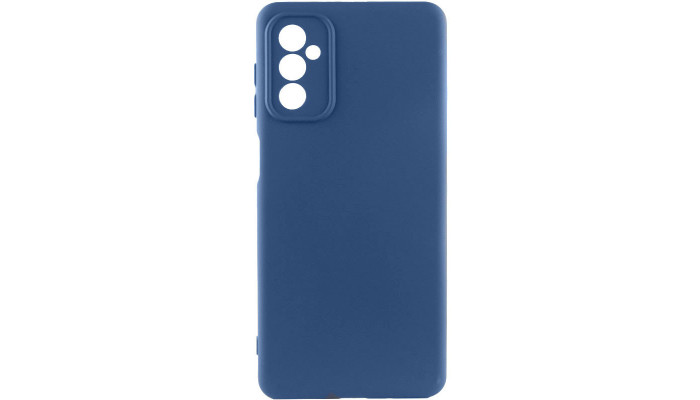 Чохол Silicone Cover Lakshmi Full Camera (A) для Samsung Galaxy A14 4G/5G Синій / Navy Blue - фото