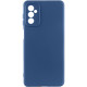 Чехол Silicone Cover Lakshmi Full Camera (A) для Samsung Galaxy A14 4G/5G Синий / Navy Blue - фото