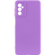 Чехол Silicone Cover Lakshmi Full Camera (A) для Samsung Galaxy A14 4G/5G Фиолетовый / Purple - фото