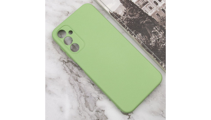 Чехол Silicone Cover Lakshmi Full Camera (A) для Samsung Galaxy A14 4G/5G Зеленый / Pistachio - фото