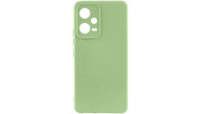 Чохол Silicone Cover Lakshmi Full Camera (A) для Xiaomi Poco X5 5G / Redmi Note 12 5G Зелений / Pistachio - фото