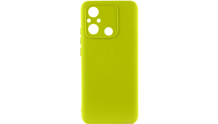 Чохол Silicone Cover Lakshmi Full Camera (A) для Xiaomi Redmi 12C Жовтий / Flash - фото