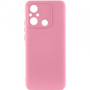 Чехол Silicone Cover Lakshmi Full Camera (A) для Xiaomi Redmi 12C Розовый / Pink