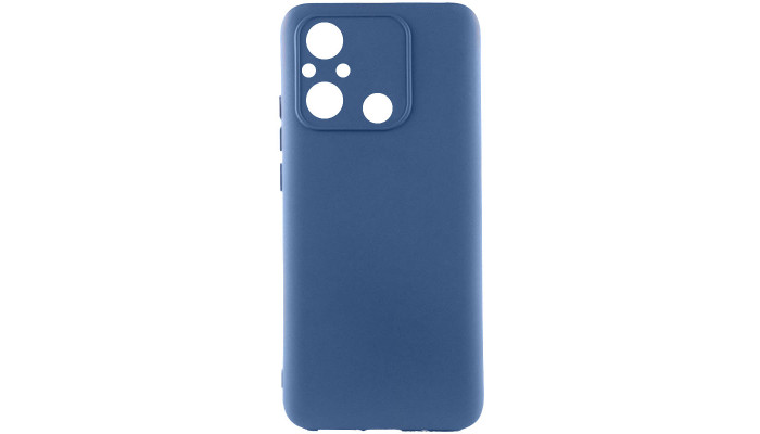 Чохол Silicone Cover Lakshmi Full Camera (A) для Xiaomi Redmi 12C Синій / Navy Blue - фото