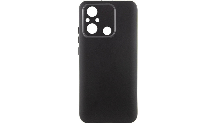 Чехол Silicone Cover Lakshmi Full Camera (A) для Xiaomi Redmi 12C Черный / Black - фото
