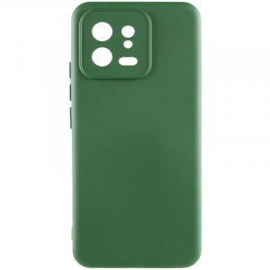 Чохол Silicone Cover Lakshmi Full Camera (A) для Xiaomi 13 Зелений / Dark green