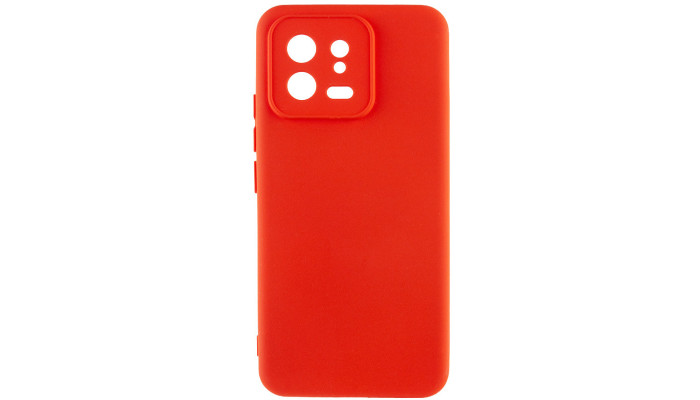 Чехол Silicone Cover Lakshmi Full Camera (A) для Xiaomi 13 Красный / Red - фото