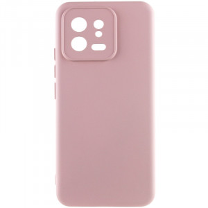 Чехол Silicone Cover Lakshmi Full Camera (A) для Xiaomi 13 Розовый / Pink Sand