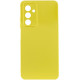 Чехол Silicone Cover Lakshmi Full Camera (A) для Samsung Galaxy M14 5G Желтый / Flash - фото