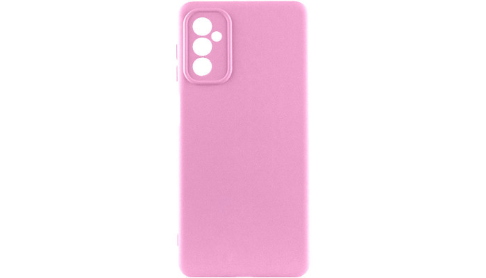 Чехол Silicone Cover Lakshmi Full Camera (A) для Samsung Galaxy M14 5G Розовый / Pink - фото