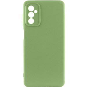 Чохол Silicone Cover Lakshmi Full Camera (A) для Samsung Galaxy M14 5G Зелений / Pistachio