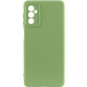 Чехол Silicone Cover Lakshmi Full Camera (A) для Samsung Galaxy M14 5G Зеленый / Pistachio - фото