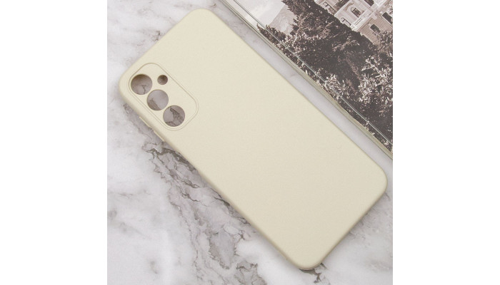 Чохол Silicone Cover Lakshmi Full Camera (A) для Samsung Galaxy M14 5G Песочный / Sand - фото